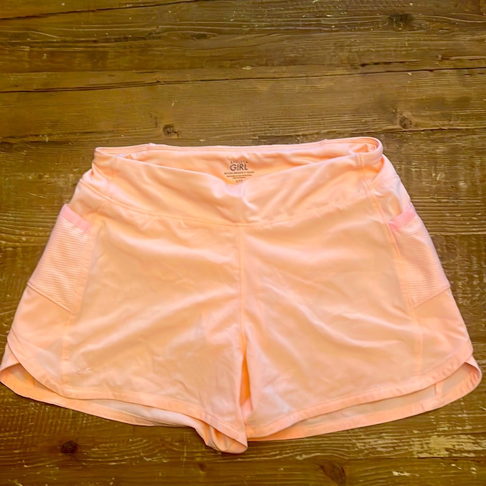 Athleta girl sz L record breaker 3” short